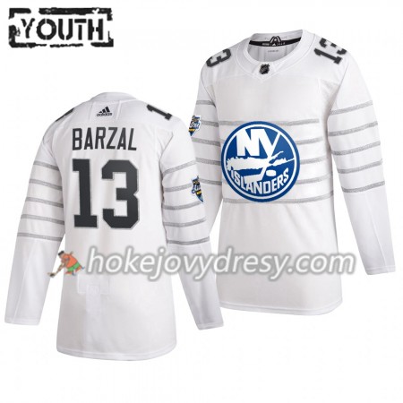 Dětské Hokejový Dres New York Islanders Mathew Barzal 13 Bílá Adidas 2020 NHL All-Star Authentic